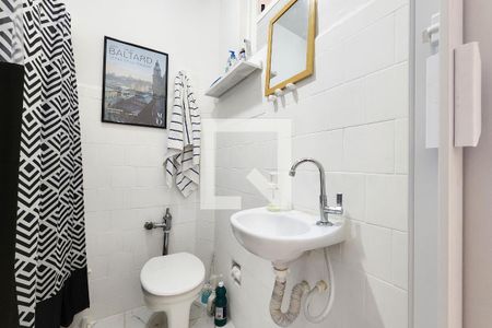 Banheiro de apartamento à venda com 1 quarto, 24m² em Centro, Rio de Janeiro