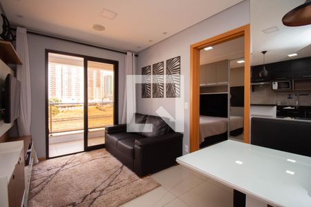 Sala de apartamento para alugar com 1 quarto, 44m² em Águas Claras, Brasília