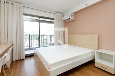 Studio de kitnet/studio para alugar com 1 quarto, 27m² em Santo Amaro, São Paulo