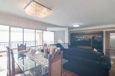 Sala de apartamento à venda com 4 quartos, 177m² em Campestre, Santo André