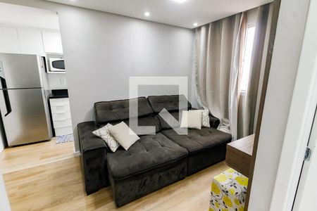 Detalhe Sala de apartamento à venda com 2 quartos, 42m² em Vila Andrade, São Paulo