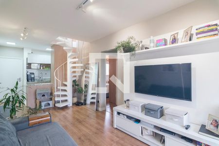 Sala de apartamento à venda com 2 quartos, 110m² em Santa Terezinha, Santo André