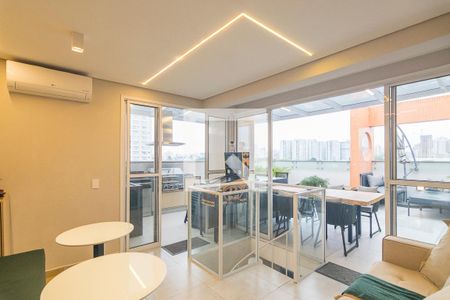 Sala Cobertura de apartamento à venda com 2 quartos, 120m² em Santa Terezinha, Santo André