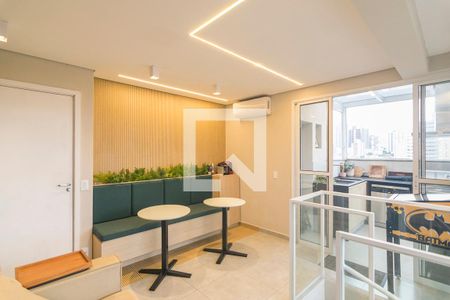 Sala Cobertura de apartamento à venda com 2 quartos, 120m² em Santa Terezinha, Santo André