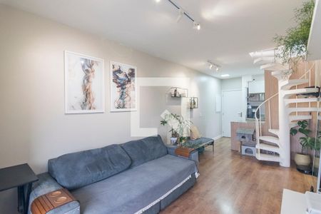 Sala de apartamento à venda com 2 quartos, 110m² em Santa Terezinha, Santo André