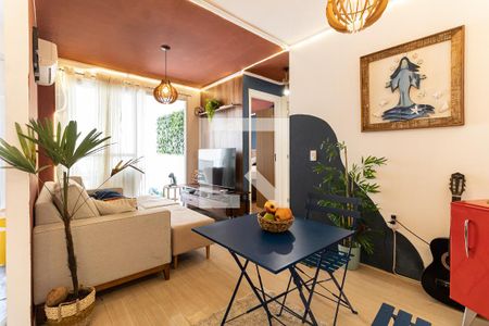 Sala de apartamento para alugar com 1 quarto, 47m² em Vila Dom Pedro I, São Paulo