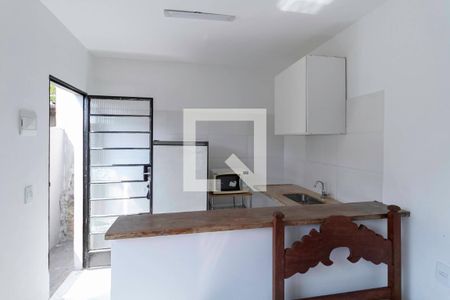 Cozinha de kitnet/studio para alugar com 1 quarto, 16m² em Santa Monica, Belo Horizonte