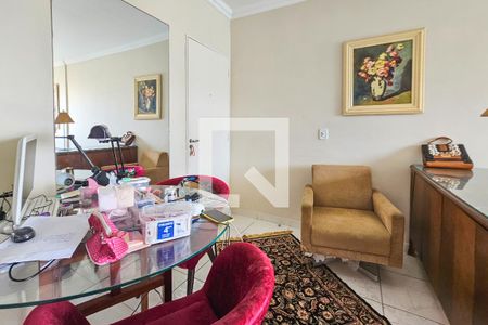 Sala de apartamento para alugar com 1 quarto, 78m² em Jardim Ana Maria, Guarujá