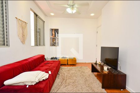 Sala 2 ambientes de apartamento à venda com 3 quartos, 140m² em Santa Tereza, Belo Horizonte