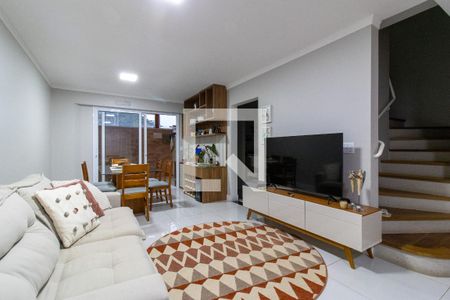 Sala de casa de condomínio à venda com 3 quartos, 145m² em Chácara Primavera, Campinas