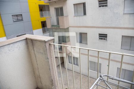 Varanda da sala  de apartamento à venda com 2 quartos, 65m² em Vila Santa Luzia, São Bernardo do Campo