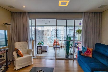 Sala de apartamento à venda com 4 quartos, 136m² em Chácara Inglesa, São Paulo