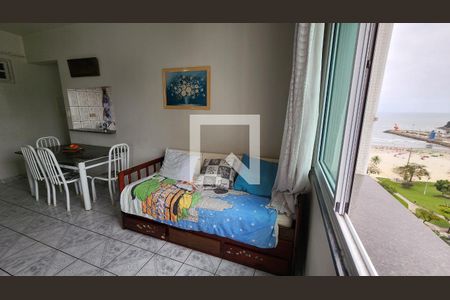 Sala de apartamento para alugar com 2 quartos, 110m² em José Menino, Santos