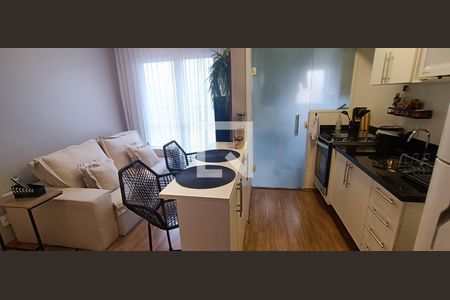 Sala/Cozinha de apartamento à venda com 2 quartos, 53m² em Jardim Parque Morumbi, São Paulo