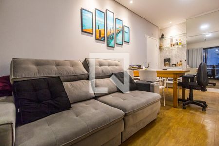 Sala de TV de apartamento para alugar com 1 quarto, 48m² em Bethaville I, Barueri