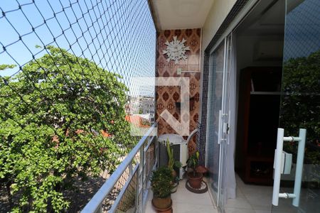 Varanda da Sala de apartamento à venda com 2 quartos, 70m² em Jardim Guanabara, Rio de Janeiro