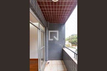 Varanda da Sala de apartamento para alugar com 3 quartos, 110m² em Buritis, Belo Horizonte