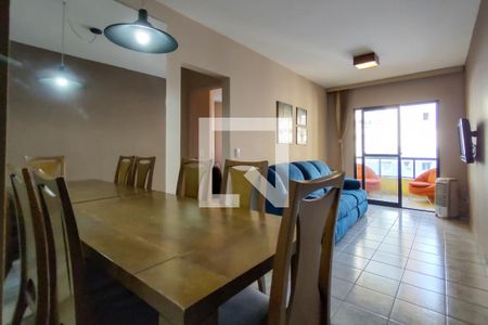 Sala de apartamento para alugar com 2 quartos, 63m² em Aviação, Praia Grande