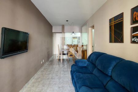 Sala de apartamento para alugar com 2 quartos, 63m² em Aviação, Praia Grande