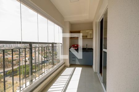 Varanda da Sala de apartamento para alugar com 2 quartos, 72m² em Esplanada Independência, Taubaté