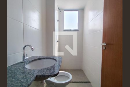 Banheiro de apartamento à venda com 2 quartos, 48m² em Palmares, Belo Horizonte