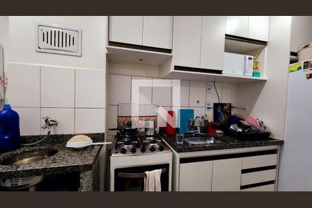 Cozinha e Área de Serviço de apartamento para alugar com 2 quartos, 51m² em Ieiri, Várzea Paulista