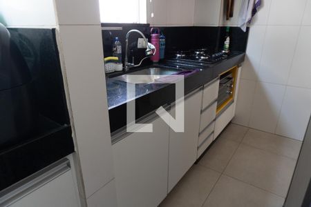 Cozinha de apartamento para alugar com 2 quartos, 46m² em Cabral, Contagem