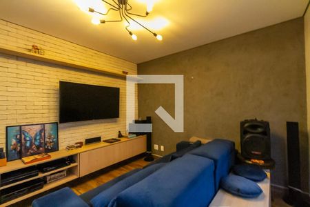 Sala de Tv de casa de condomínio para alugar com 3 quartos, 130m² em Demarchi, São Bernardo do Campo