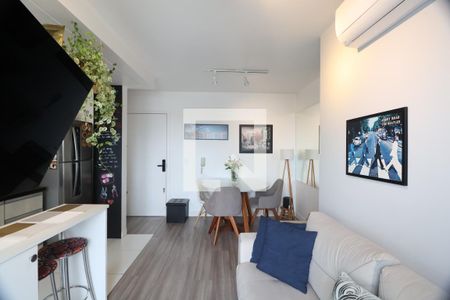 Sala de apartamento à venda com 2 quartos, 53m² em Fátima, Canoas