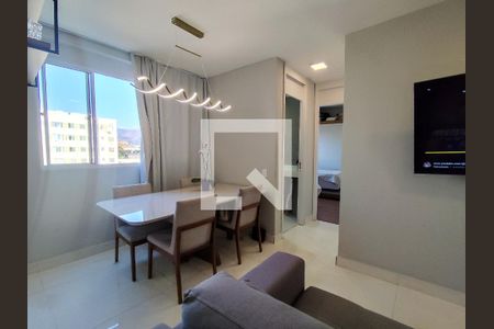 Sala de apartamento à venda com 2 quartos, 47m² em Palmeiras, Belo Horizonte