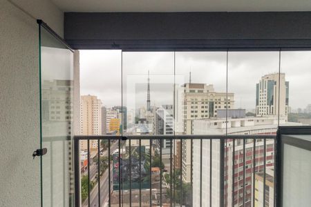 Varanda de kitnet/studio à venda com 1 quarto, 25m² em Consolação, São Paulo