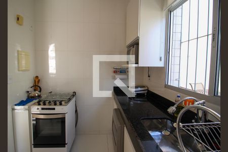 Cozinha de apartamento à venda com 3 quartos, 169m² em Santa Tereza, Belo Horizonte