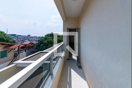 Varanda da Sala de apartamento à venda com 3 quartos, 110m² em Estrela Dalva, Belo Horizonte