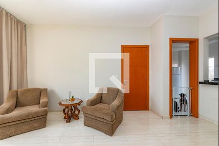 Sala de apartamento à venda com 3 quartos, 110m² em Estrela Dalva, Belo Horizonte