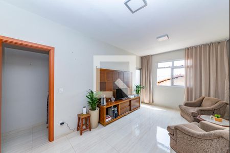 Sala de apartamento à venda com 3 quartos, 110m² em Estrela Dalva, Belo Horizonte