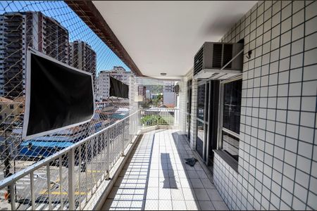 Sala Varanda de apartamento à venda com 3 quartos, 93m² em Tijuca, Rio de Janeiro