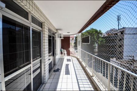 Sala Varanda de apartamento à venda com 3 quartos, 93m² em Tijuca, Rio de Janeiro