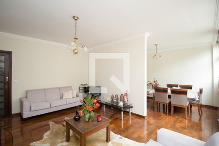 Sala 1 de apartamento à venda com 4 quartos, 160m² em Funcionários, Belo Horizonte