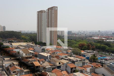 Vista da Varanda gourmet de apartamento à venda com 2 quartos, 74m² em Parque São Jorge, São Paulo