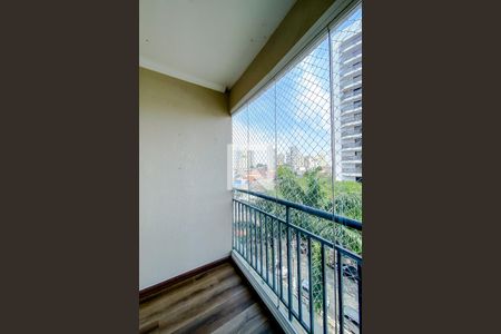 Varanda da Sala de apartamento à venda com 2 quartos, 52m² em Mooca, São Paulo