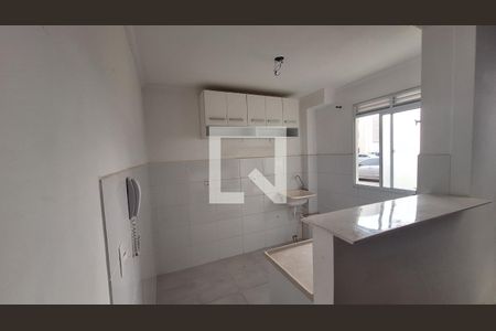 Cozinha de apartamento para alugar com 2 quartos, 45m² em Parque Santa Rosa, Suzano