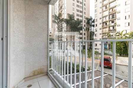 Varanda da Sala de apartamento para alugar com 3 quartos, 59m² em Taboão, São Paulo