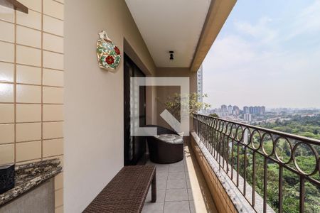 Varanda da Sala de apartamento à venda com 4 quartos, 150m² em Vila Suzana, São Paulo