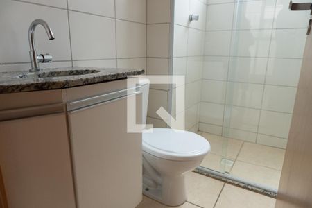 Banheiro de apartamento para alugar com 2 quartos, 44m² em Chácaras Reunidas Santa Terezinha, Contagem