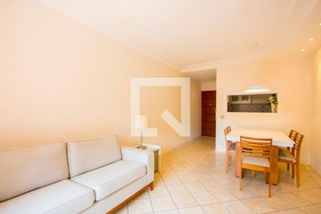 Sala de apartamento à venda com 3 quartos, 79m² em Jardim Bela Vista, Santo André