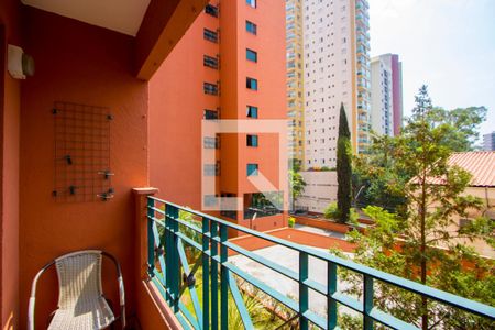 Varanda da sala de apartamento à venda com 3 quartos, 79m² em Jardim Bela Vista, Santo André