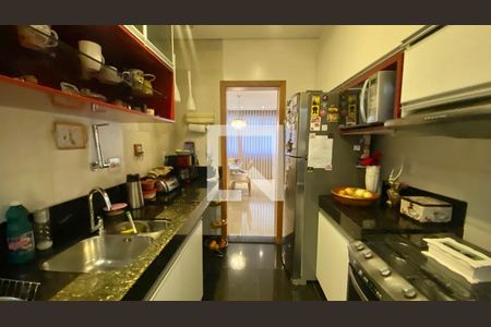 Cozinha de apartamento à venda com 3 quartos, 110m² em Gutierrez, Belo Horizonte