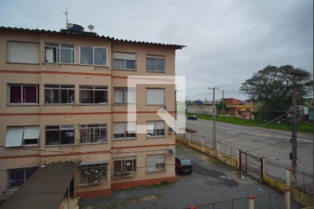 Sala - Quarto - Vista de kitnet/studio para alugar com 1 quarto, 20m² em Santa Rosa de Lima, Porto Alegre