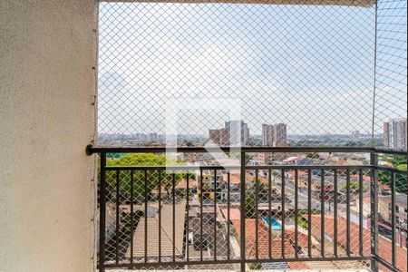 Varanda da Sala de apartamento à venda com 2 quartos, 55m² em Vila Homero Thon, Santo André