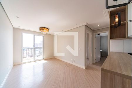 Sala de apartamento à venda com 2 quartos, 55m² em Vila Homero Thon, Santo André